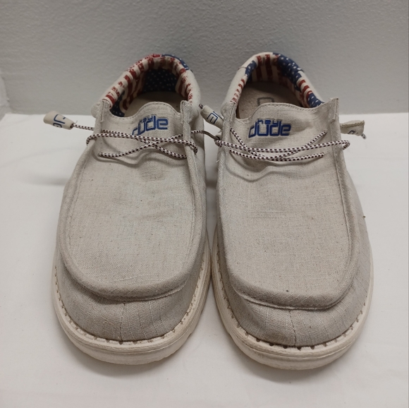 Hey Dude Other - Hey Dude Wally patriotic slip-on shoes men's size 13